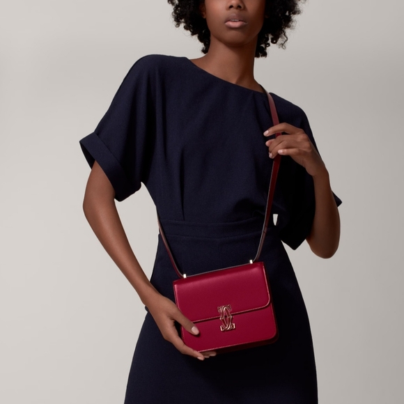 🌹Cartier • C DE CARTIER Mini shoulder/crossbody bag - Picture 9 of 11